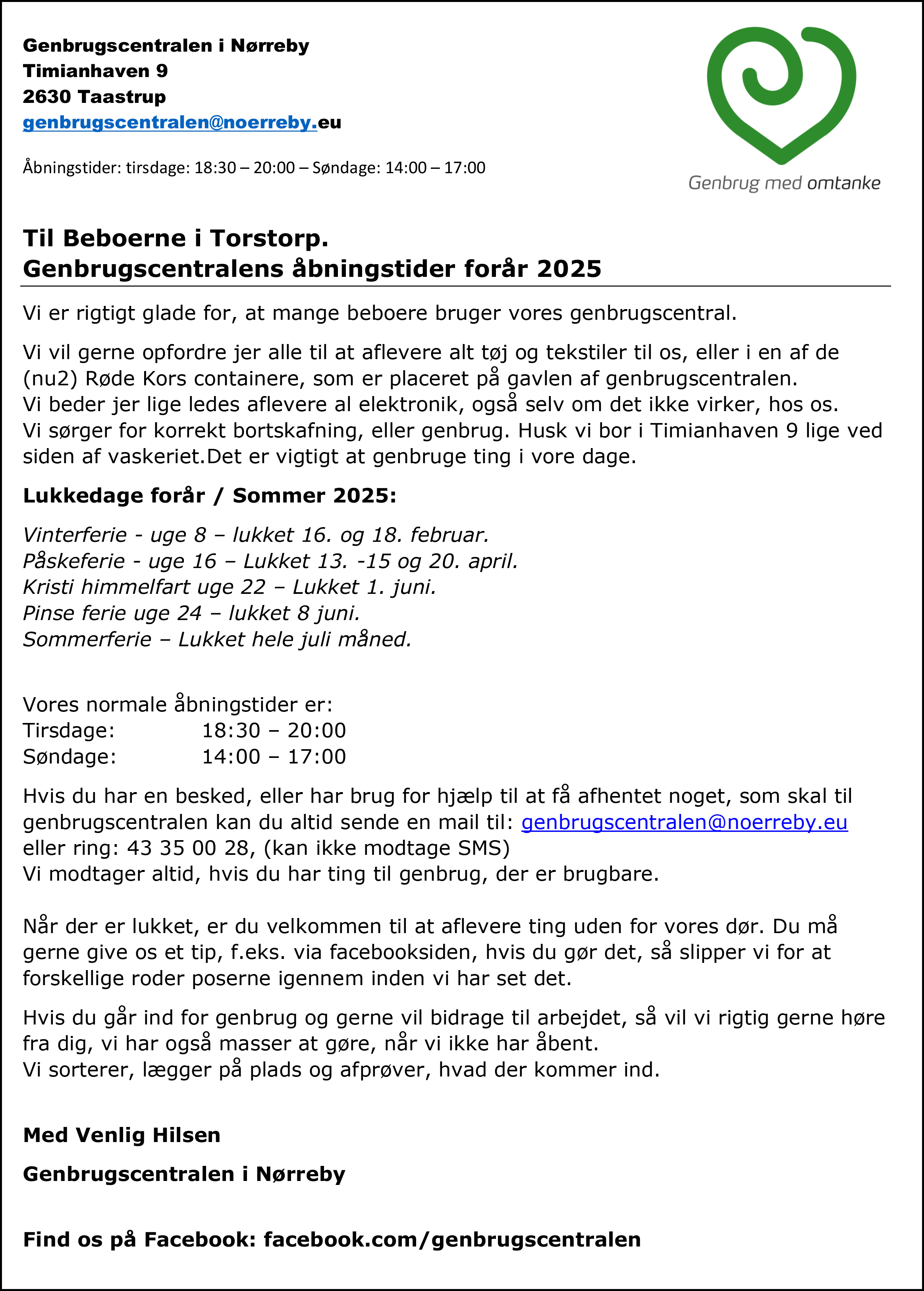 2501 genbrug